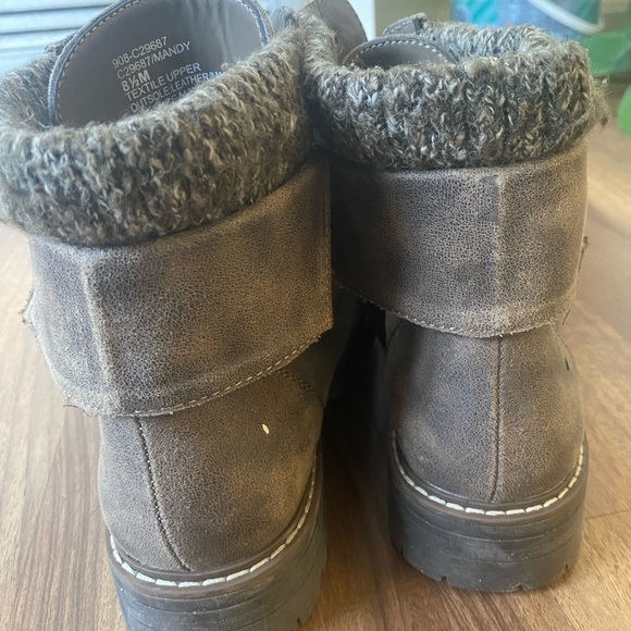 Rieker Gray Ankle Boots - Picture 6 of 8